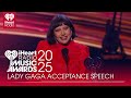 Lady Gaga Accepts The Innovator Award At The 2025 IHeartRadio Music Awards