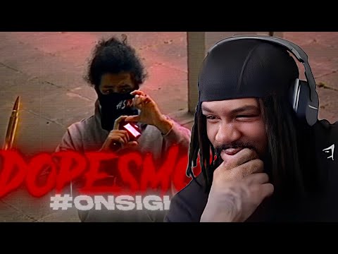 Diq Benjis Reacts To Dopesmoke - #OnSight Freestyle! 🇬🇧