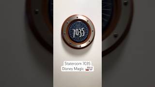Disney Magic Inside Stateroom Tour | Stateroom 7035