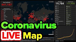 {{ LIVE }} Coronavirus Pandemic- OUT OF CONTROL! Real Time Counter, World Map, News, Stats video