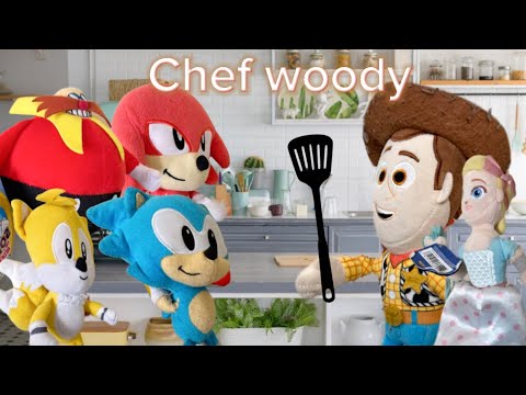 Sonic plush series Season 2 EP 8 chef woody!