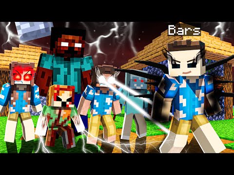 OĞLUM BARS HEPİMİZE DÜŞMAN OLDU (Minecraft)