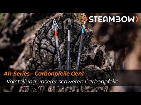 Vorstellung der neuen Steambow Carbon-Pfeilserie für die Stinger II