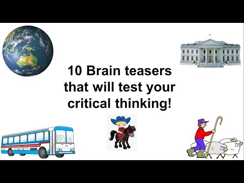 10 brain teasers that will test your critical thinking!