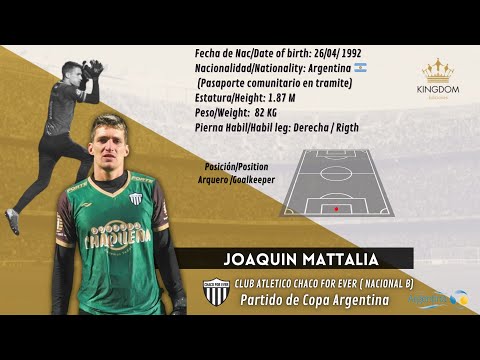 Joaquin Mattalia // Copa Argentina 2022 Chaco For Ever vs Talleres