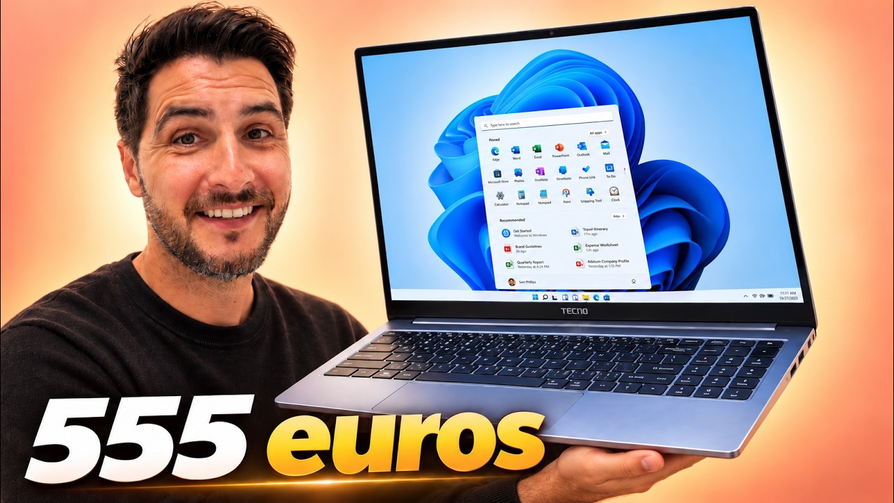 Aluminio, Batería TOP y 15 PULGADAS por solo 550€ / TECNO Megabook T1
