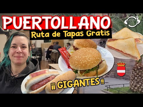 FREE TAPAS in PUERTOLLANO 🍺🍔🥪🌭 GIANT and FREE TAPAS Route in Puertollano. INCREDIBLE! 🤤🍺🍔