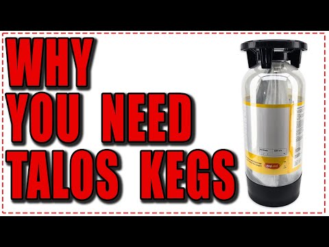 Talos Kegs 20L - Recyclable - One Way Kegs - Save Money - Save the Planet!