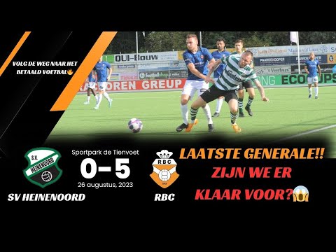 ⚔️Zijn we er klaar voor? | SV Heinenoord - RBC 0-5 | Oefenduel | Mooie goals | Voorbereiding