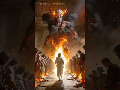 When Jesus Entered Hell and Faced Lucifer #god #bible #history