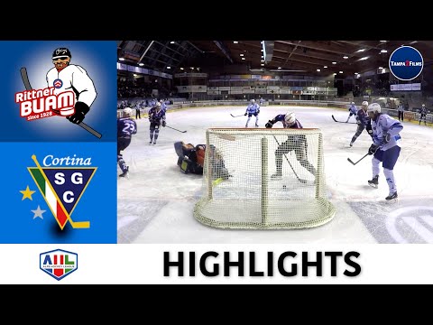 Rittner Buam SkyAlps vs. SG Cortina | AHL 2023 | HIGHLIGHTS