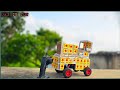 How To Make Star Matchbox Toy Tractor At Home Dc Power Motor Children Entertainment