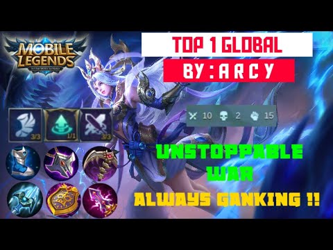 Nonstop Ganking !! [ Top 1 Global Selena ] By A R C Y - Mobile legends
