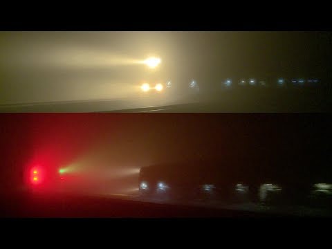SCT 6MP9 In Thick Fog - PoathTV Australian Trains & Railways