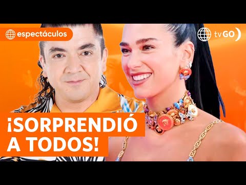 Dua Lipa performed “Cariñito” alongside Mauricio Mesones | América Espectáculos (TODAY)
