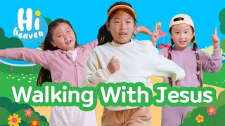 Download lagu Walking With Jesus ☀️ Kids Songs 🌙 Hi Heaven mp3