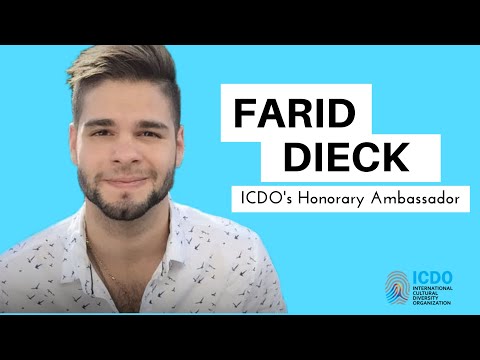Farid Dieck - ICDO's Honorary Ambassador