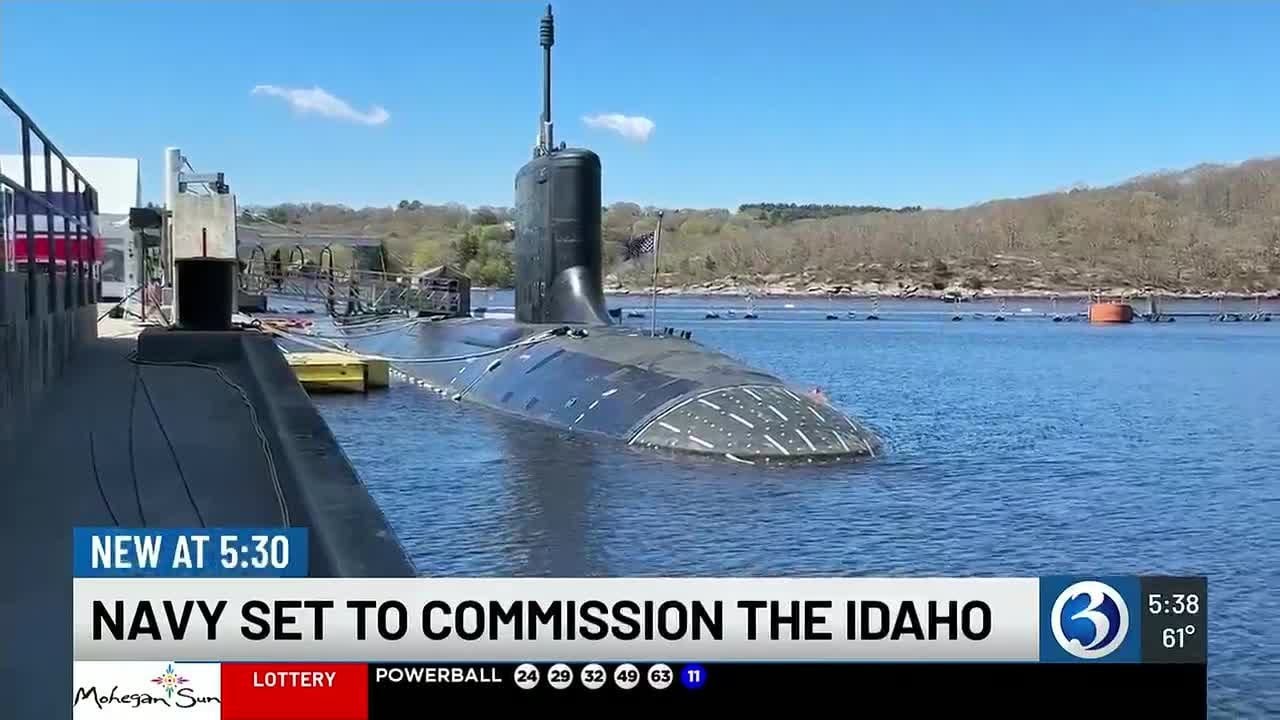 The Idaho to be commissioned Saturday as Navy’s newest submarine