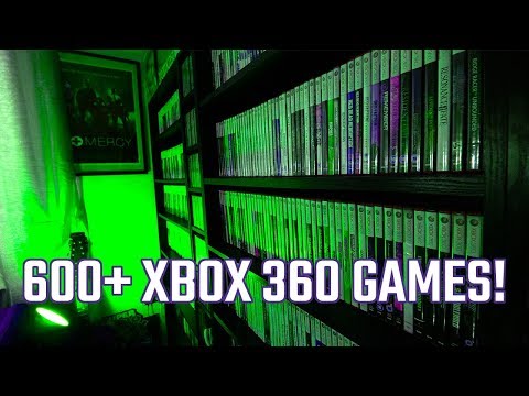 2019 Xbox 360 collection - 600+ Games!!!