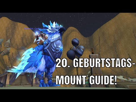 The 20th anniversary WoW mount is back! Here's how to get the COLD FLAME STORM!