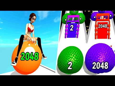 Yoga Ball Run vs Ball Balloon Run - Max Level Gameplay (Part 1)
