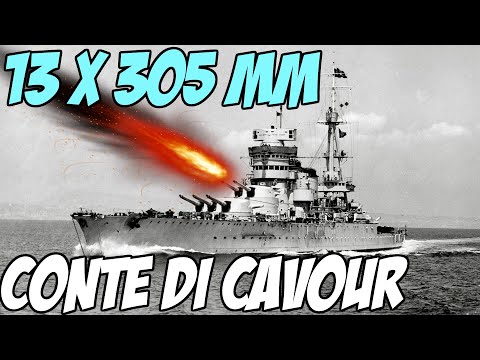 Conte di Cavour - Damage Record