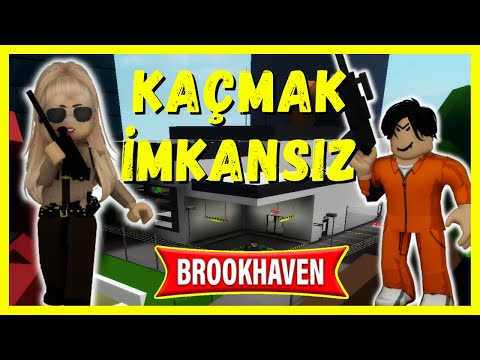 🏃‍♀️BU HAPİSTEN KİMSE KAÇAMAZ💃GARDİYAN ECE👮ROBLOX Brookhaven🏡RP