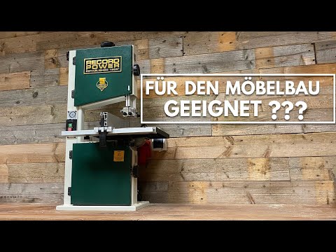Kleine Bandsäge sogar für den Möbelbau ? geht nicht ?  - Sabre 250 im Check