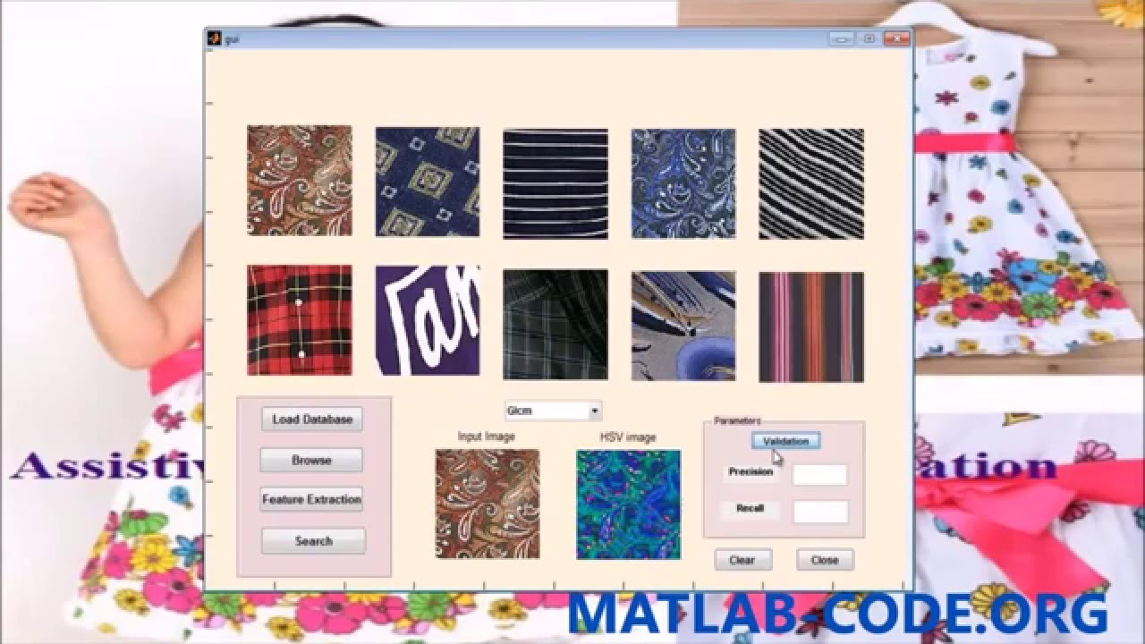 ASSITIVE CLOTH PATTERN IDENTIFICATION