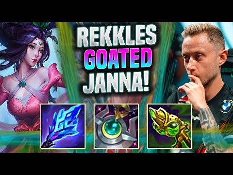 REKKLES IS GOATED AS SUPPORT JANNA! - KC Rekkles Plays Janna Support vs Nami! | Season 2022