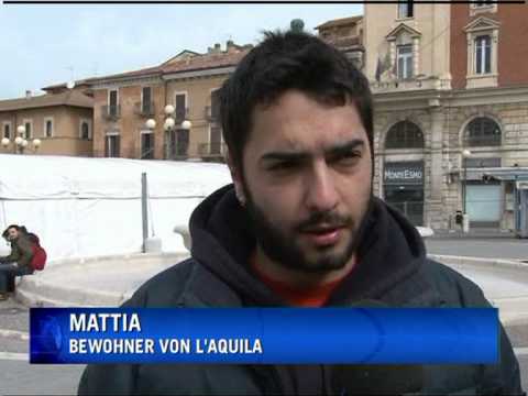 Ein Jahr nach dem Beben: Trümmerfrauen und -männer in L'Aquila