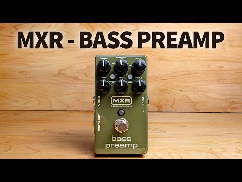Педаль преамп для бас-гитары MXR BASS PREAMP - фото 2 - id-p2530780207