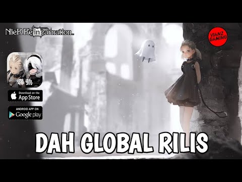 Rilis Juga Playstore Gacha 30X WANGY & Sampe Ketidur Kka!! Game RPG - NieR Re[in]carnation ! Android