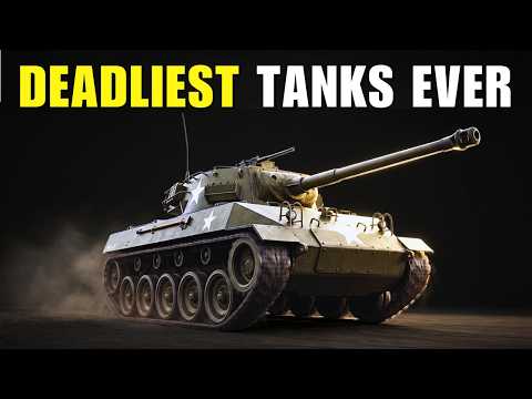 TOP 10 DEADLIEST Tanks of WW2 Ranked by KILL RATIO