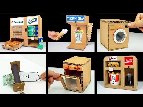 TOP 20 Amazing Ideas from Cardboard at Home
