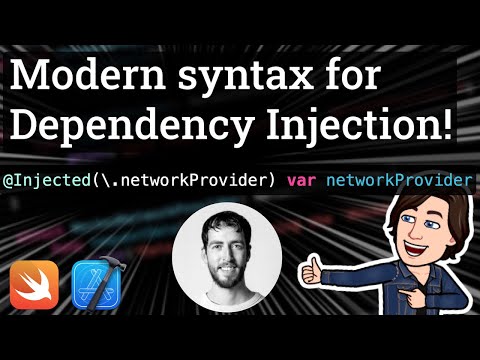 Let's create a modern syntax for Dependency Injection in Swift (ft. Antoine v.d. Lee) thumbnail