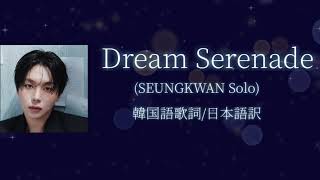 Download lagu 【SEVENTEEN / セブチ / 歌詞和訳 / 韓国語歌詞】Dream Serenade (Seungkwan Solo) mp3