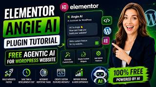 Elementor Angie Ai Plugin Tutorial | Free Agentic AI for WordPress Website