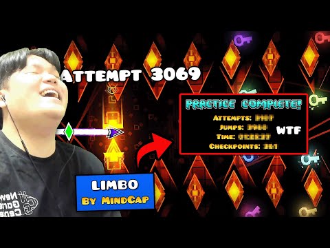 DORAMI vs LIMBO🔥 (LEGENDARY DEMON) Trying Practice Mode FOR THE FIRST TIME! | Geometry Dash