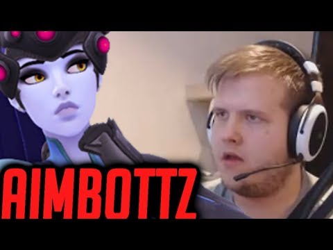 Famous Twitch streamers reaction to me killing them with Widowmaker - Overwatch