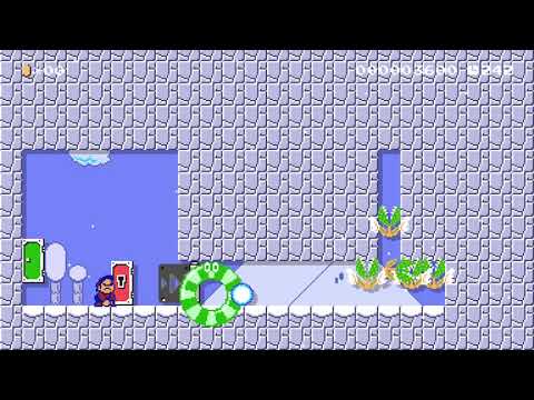 Snow Bowling by Buritobob 🍄 Super Mario Maker 2 #ake