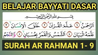 Download lagu LEARN BASIC BABYATI SURAH AR RAHMAN 1 - 9 mp3 Download lagu LEARN BASIC BABYATI SURAH AR RAHMAN 1 - 9 mp3