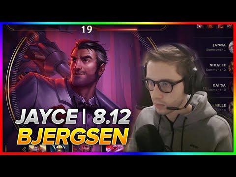 694. Bjergsen - Jayce vs Zed - Mid | Patch 8.12 - Season 8 NA Challenger