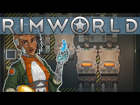Rimworld Factory #1 - Using VFE to make an automated Factory base.
