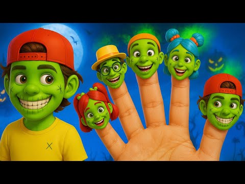 Zombie Finger Family | Happy Halloween song for kids - Hello Dana Kids songs and Nursery Rhymes