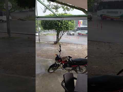 Aguacero en Baranoa Atlántico