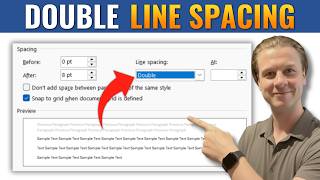 How To Double Space in Word