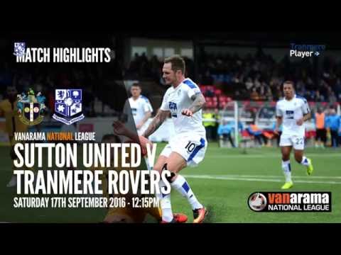 GOAL: Sutton United v Tranmere