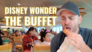 Breakfast buffet on a Disney Cruise? 🍳☕️♿️