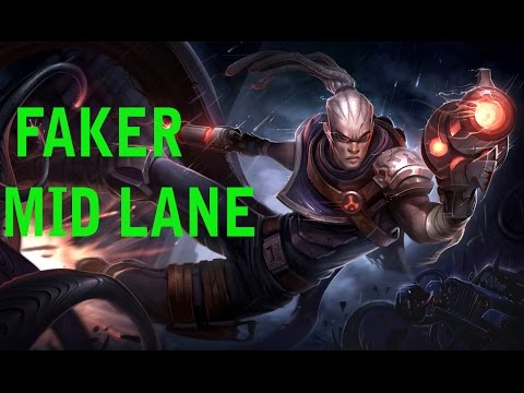 SKT Faker - Lucian vs Kassadin - Mid Lane - Thách Đấu Hàn